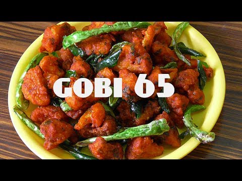 GOBI 65/crispy cauliflower fry// restaurant style gobi 65 recipe