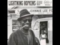 Lightnin' Hopkins - At Home Blues