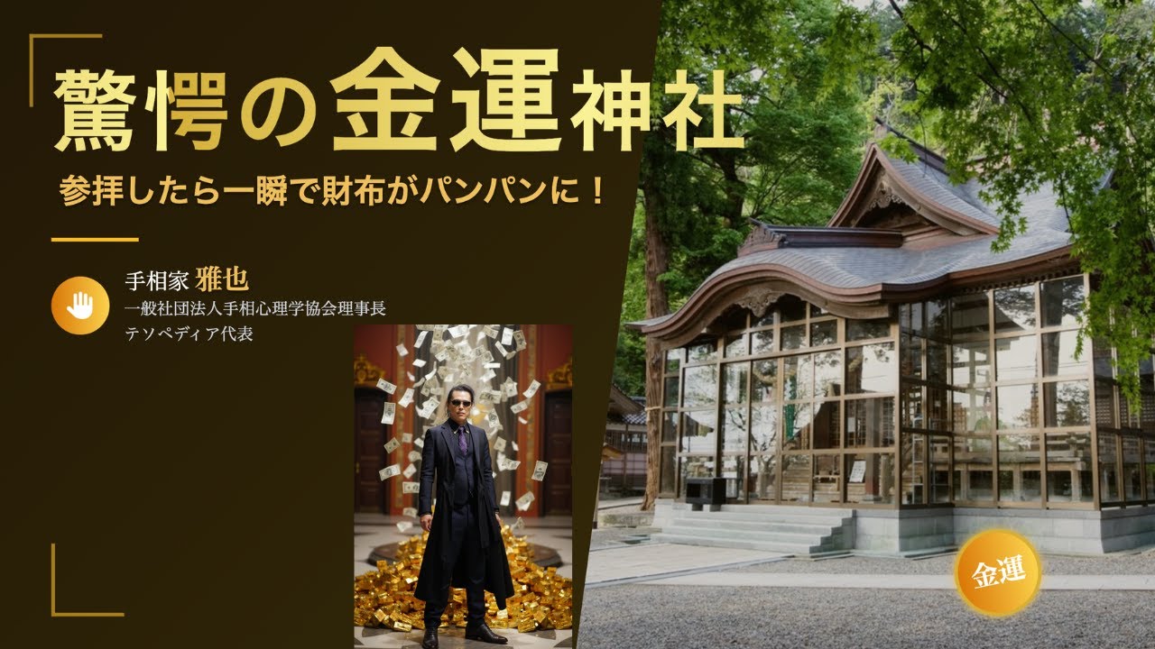 【驚愕の金運神社】参拝したら一瞬で財布がパンパンに！