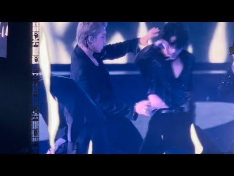220415 BTS BLACK SWAN FANCAM PERMISSION TO DANCE PTD ON STAGE LAS VEGAS ALLEGIANT STADIUM