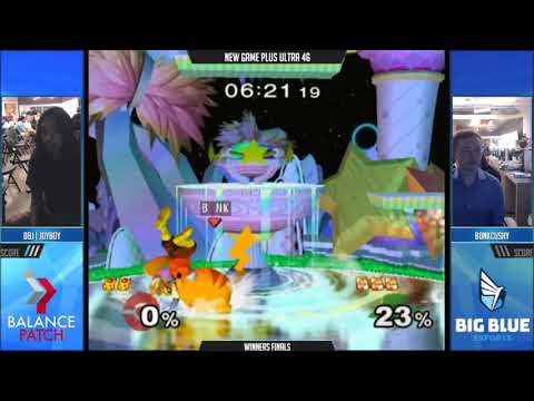 NGPU 46 SSBM - DBJ | Joyboy (Fox) vs. BonkCushy (Pikachu) - Melee WF