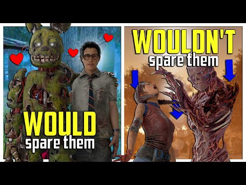 Which Killers Would Actually SPARE the Survivors? (Dead by Daylight)