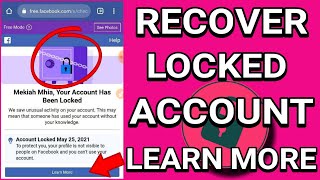 FACEBOOK LOCKED 2021 | LEARN MORE | HOW TO RECOVER LOCKED FACEBOOK ACCOUNT?