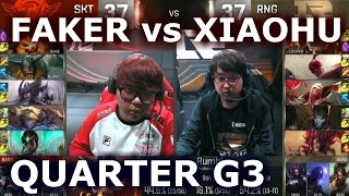 SKT vs RNG G3 - FAKER vs XIAOHU Player Experience (w/ Alex Ich) | Quarter Finals LoL S6 Worlds