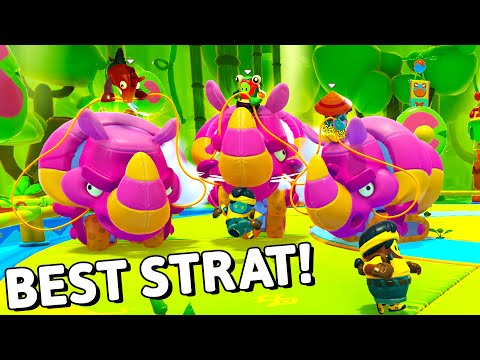 BEST STOMPIN' GROUND STRATEGY!? 🧐🧐 - Fall Guys WTF Moments #2 (Season 5)