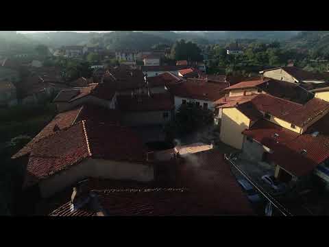 fog and church in Chiaverano