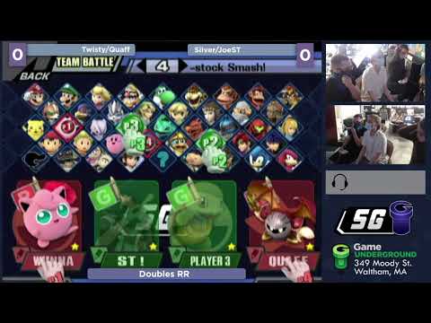 We'll All Float On Doubles RR - Twisty/Yung Quaff (R) vs JoeST/Silver (G)