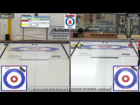 Ryan Parent vs. Warren Kozak - Draw 2 - Curling Stadium Alberta Curling Series 5