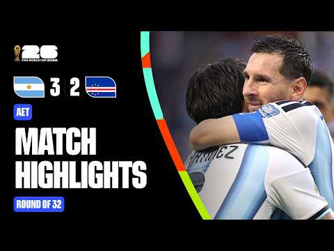 Argentina 3-2 a.p. Cape Verde