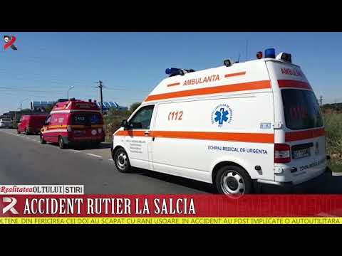 Accident rutier la Salcia