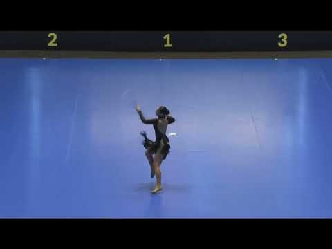 Anaïs Dias (FRA) Junior Women Final World Baton Twirling Championship Turin 2022