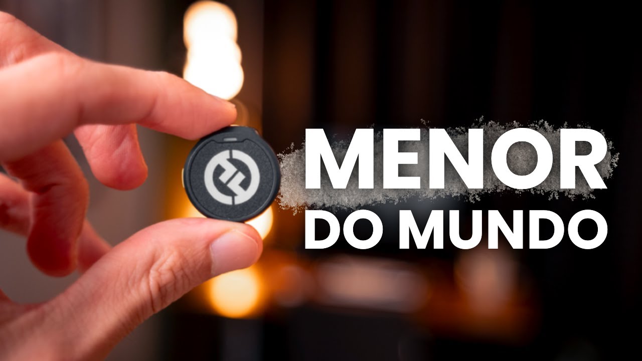MENOR e Melhor microfone que usei - Review Hollyland Lark M2