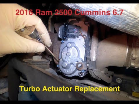 2016 Ram 2500 Cummins 6.7 Needs A Turbo Actuator?
