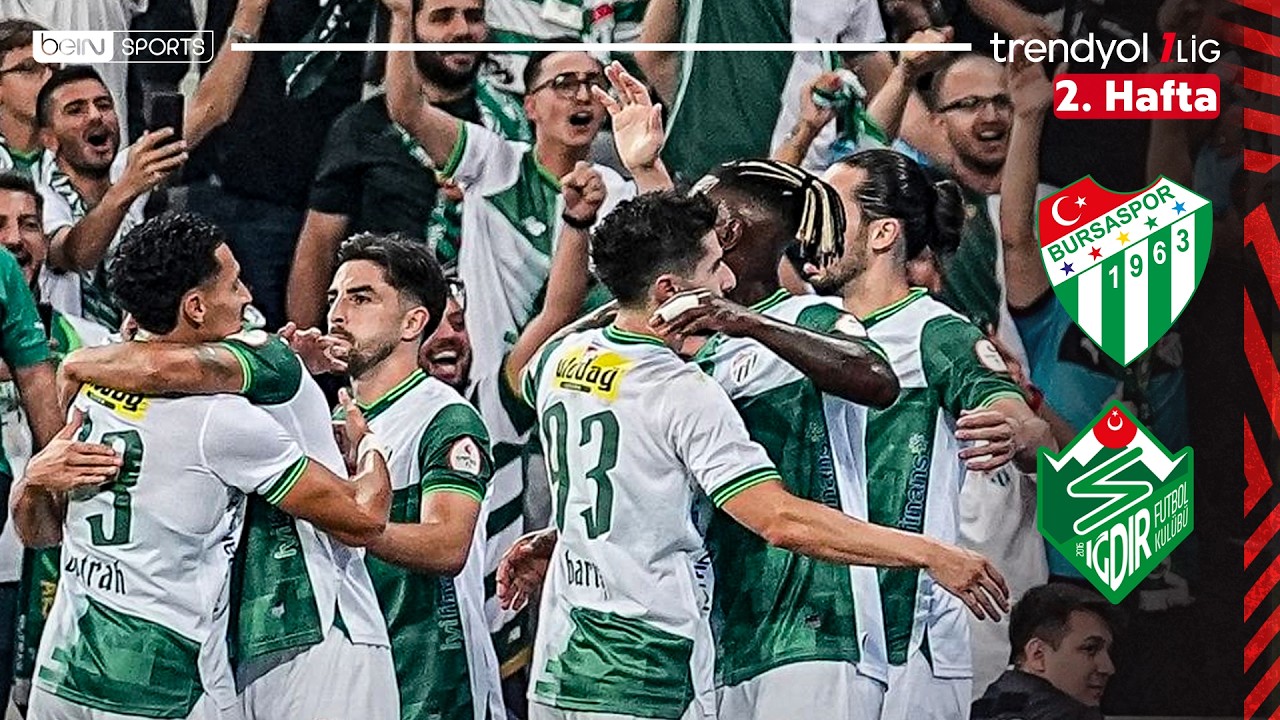 Bursaspor - Iğdır FK | Match HIGHLIGHTS Week 2 | Trendyol 1. Lig - 2026/27