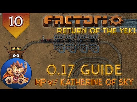 Factorio - 0.17 Guide w/KoS - Purple Science - Moo-Moo! All Aboard The Squiggle Express - EP10