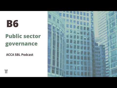 Public sector governance ACCA SBL exam