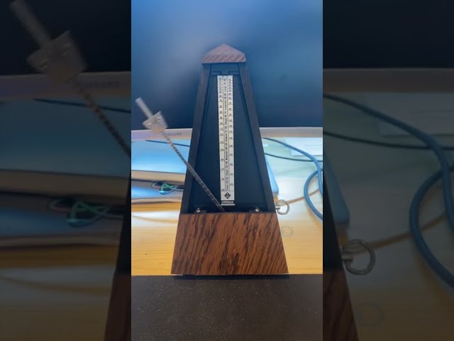 Vídeo relacionado con Metrónomo Mecánico - PC, Metrónomo De Piano, Temporizador De Ritmo De Ajustable Para Batería De Guitarra De Piano | Metro Nome Clásico De Música De Cuerda Con Control De Volumen Para Práctica Y