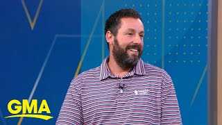 Adam Sandler talks new movie, 'Hustle' l GMA