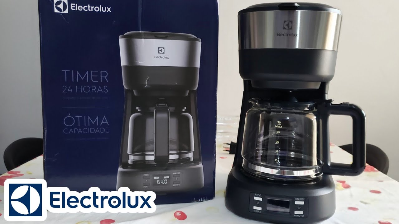 Cafeteira Elétrica Electrolux Programável com Timer 30 Xícaras Experience (ECM25)