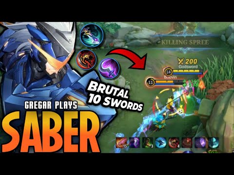 MLBB: Full Damage Emblem Set-Up | Saber Best Build in 2022 (1 Shot) Build Top 1 Global Saber