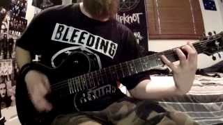 For Love And Failing - Bleeding Through guitar cover