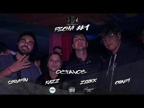 CONFI vs ZELAKK vs KAZZ vs SERAFIN - 8vos Fecha 1 (2023) - La Doble H