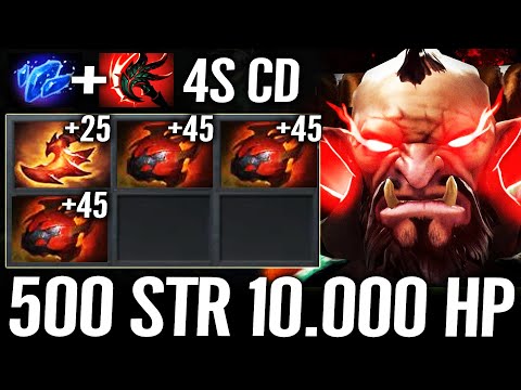 🔥 3x Heart + Shard CENTAUR 500+ STR Offlane — 10.000HP 4s CD Double Edge MOST CANCER META Dota 2 Pro