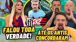 Renata Fan se REVOLTA com DARONCO e VAR! IMPRENSA CONCORDA com ROUBO contra o Flamengo | Jogo Aberto