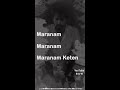 Satham Illatha Thanimai Keten Whatsapp Status B W