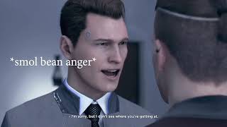 DBH Connor Having Emotions For A Minute Straight