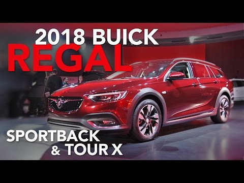 2018 Buick Regal Sportback & Buick Regal TourX Wagon - First Look
