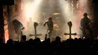 WATAIN - LEGIONS OF THE BLACK LIGHT live in Athens , 2014