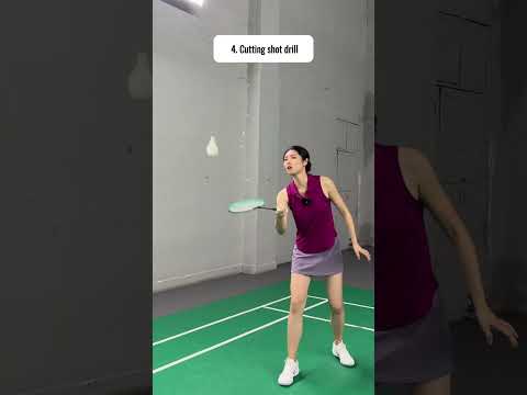 6 упражнений на чувство мяча для бадминтона #бадминтон