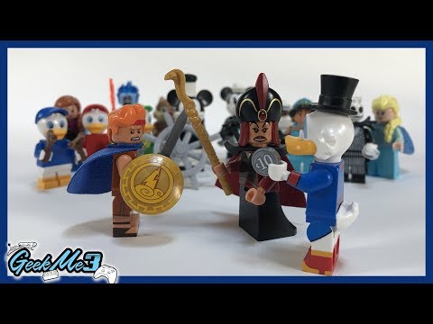 Vidéo LEGO Minifigures 71024 : Disney - Série 2 - Sachet surprise
