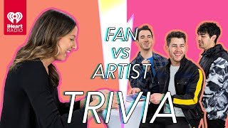 The Jonas Brothers Go Head to Head With Their Biggest Fan | Fan Vs Artist Trivia