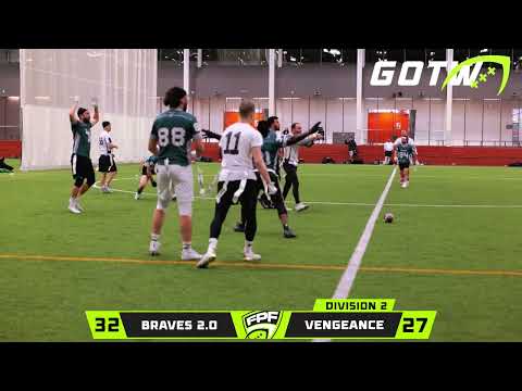 FPF Winter 2023 Game of the Week Division 2 Braves 2.0 vs Vengeance