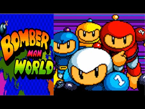 Bomber Man World All Bosses (No Damage With Ending) Arcade