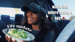 LIFE UPDATE: The REAL of being a BABY MOMMA.. relationship w/ Bd!?? | UNFILTERED Chipotle Mukbang
