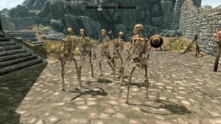 The Elder Scrolls V: Skyrim. Йорваскр. Соратники - скелеты. Прохождение от SAFa