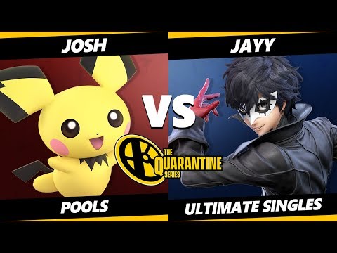 The April Minor Pools - Josh (Pichu) Vs. Jayy (Joker, Meta Knight) Smash Ultimate - SSBU