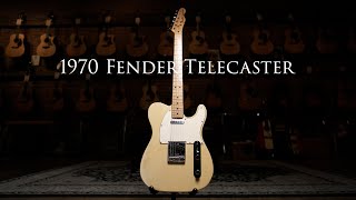 Video thumbnail for 1970 Fender Telecaster w/Nick Mardon! by Emerald City Guitars