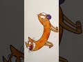 SPEED ART ️ Desenhando O Catdog