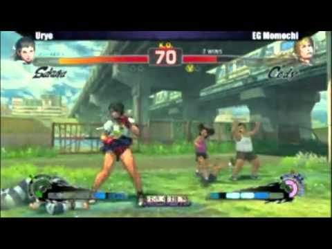 SSFIV AE Season's Beatings Velocity - Momochi (Cody) Vs Uryo (Sakura)