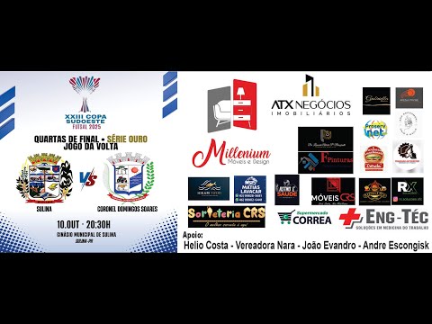 🏆 AO VIVO – Jogo da Volta | Quartas de Final Copa Sudoeste 2025 | Sulina x Coronel Domingos Soares