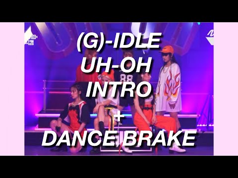 (G)-IDLE (여자)아이들 Uh-Oh INTRO + DANCE BREAK (MIRRORED)