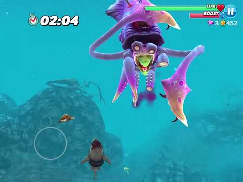 Veteran great white vs colossal squid boss hsw