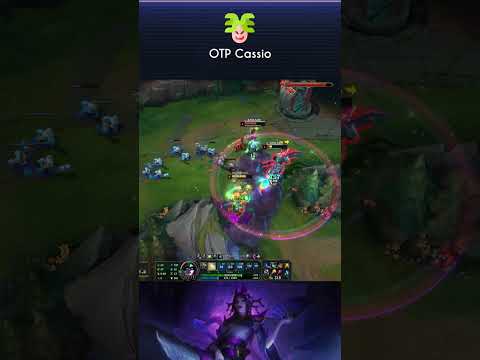OTP Cassio outplays - League of Legends #shorts