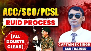 What is RUID | Process of RUID for ACC/SCO/PCSL Entry | How to Get RUID for Application Form