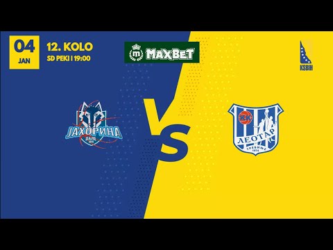 🏀 Jahorina vs KK Leotar | 12. kolo MAXBET Liga BiH | 04.01.2026 | 19:00