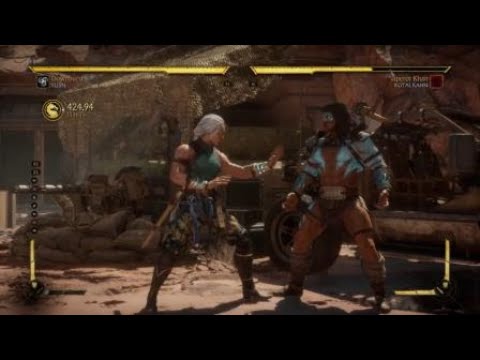 Mortal Kombat 11 Fujin Kombo Midscreen 42% 2 Bars Krushing Blow Required